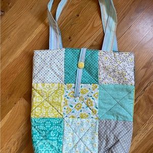 New hand made quilted handbag